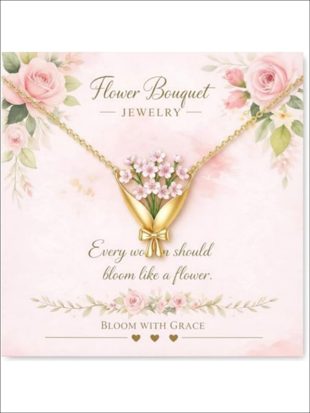 Wearable Mini Vase Necklace for Dried Blooms Bridal Floral Jewelry